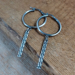 Kolczyki - blaszki na kole