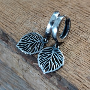 KOLCZYKI - DELIKATNE LISTKI