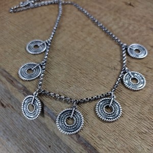 Naszyjnik - obręcze/blaszki