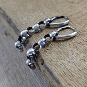 Kolczyki - łańcuszki